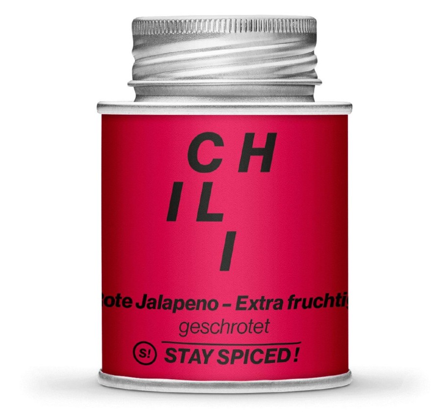 Stay Spiced! Peperoncino | Peperoncino Jalapeno Rosso - Tritato, 70 G