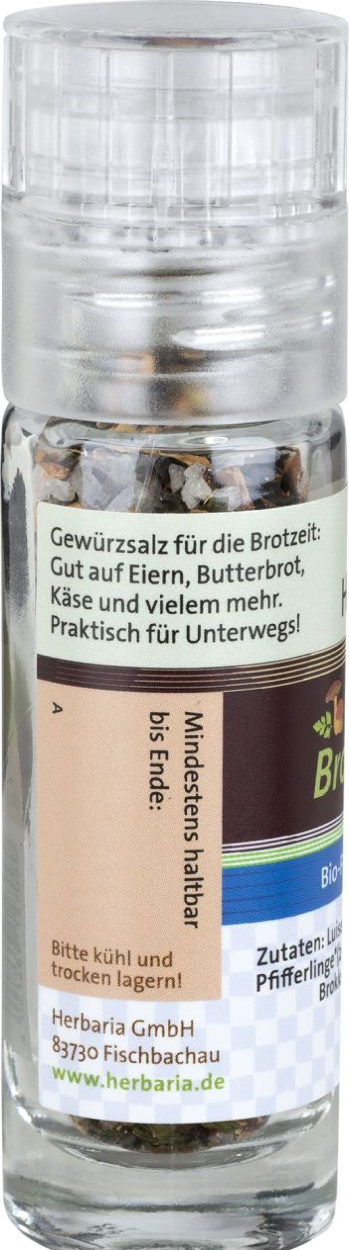 Herbaria Macinasale E Spezie | Sale Bio Per Pane - Funghi Del Bosco, 9 G