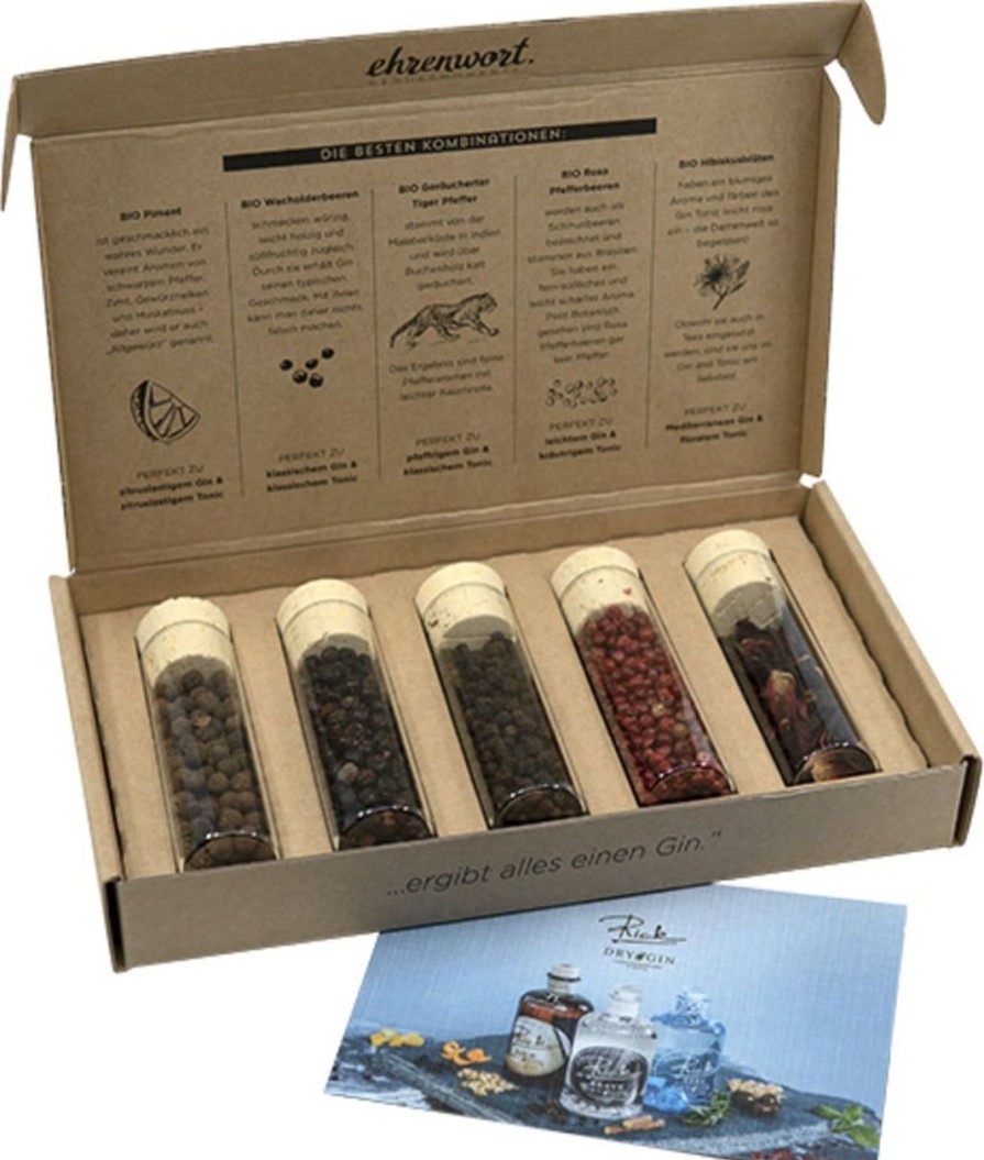 Ehrenwort Set Regalo | Set Gin Botanicals Bio, 72 G