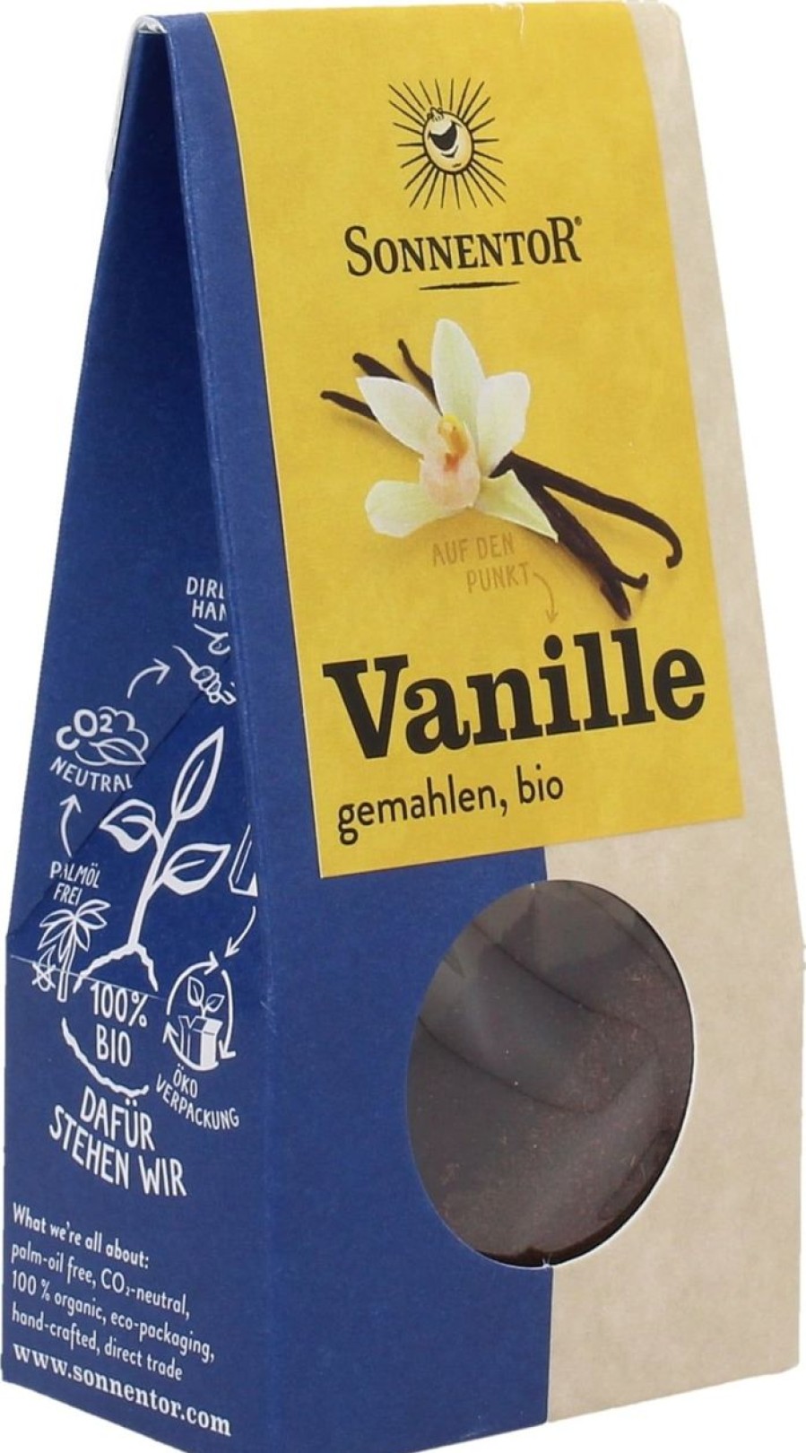 Sonnentor Spezie Singole | Vaniglia In Polvere, 10 G
