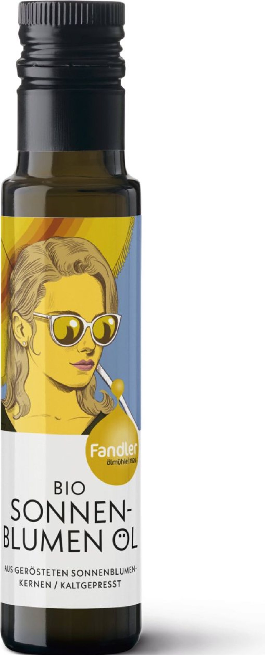Ölmühle Fandler Oli Vegetali | Olio Di Girasole Bio, 100 Ml