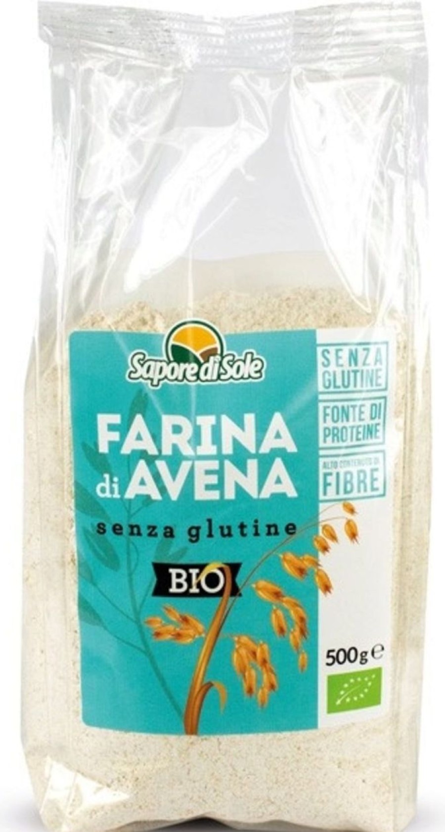 Sapore di Sole Muesli E Cereali | Farina Di Avena Bio, 500 G