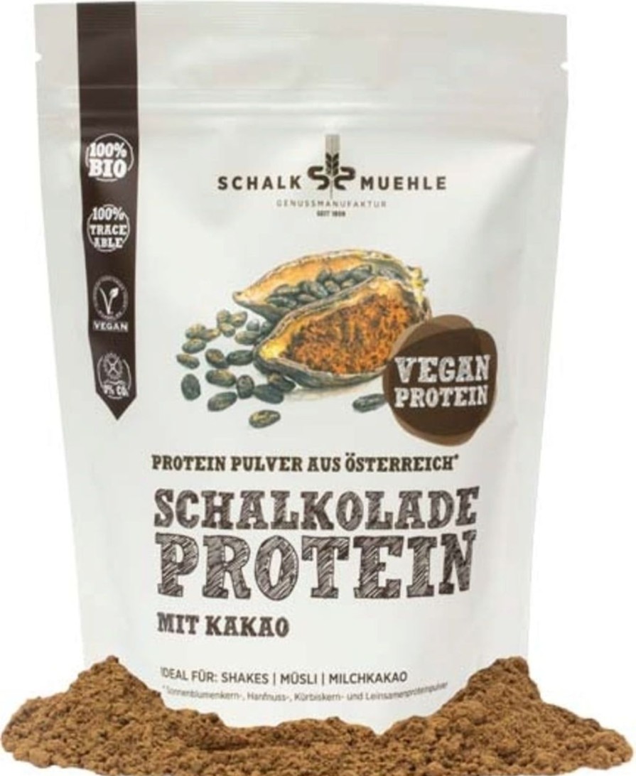 Schalk Mühle Shake Proteici | Proteine In Polvere Bio - Mix Con Cacao, 250 G