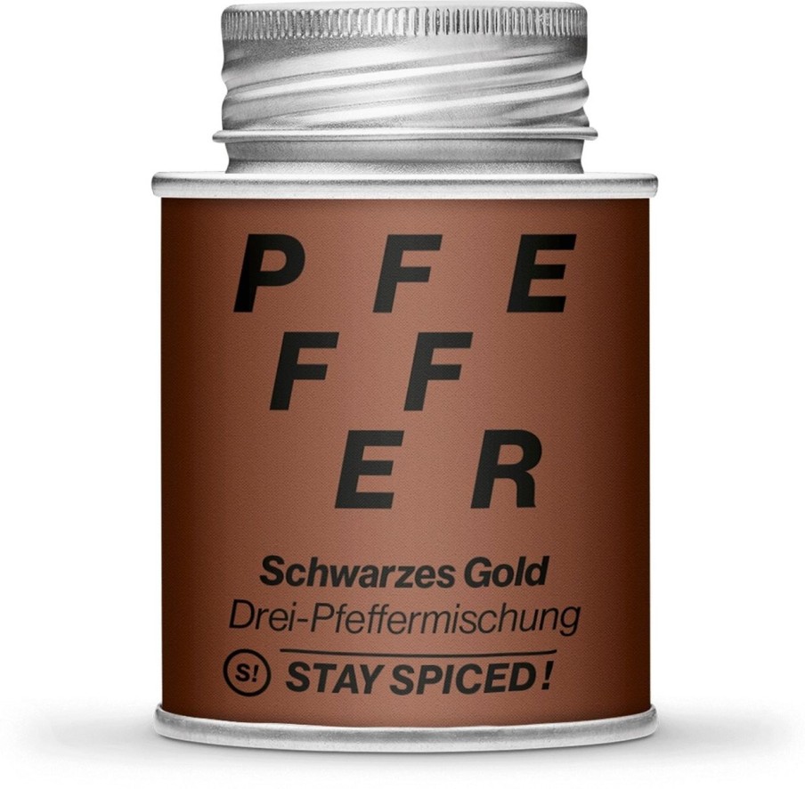 Stay Spiced! Pepe | Miscela Di Pepi Oro Nero, 70 G