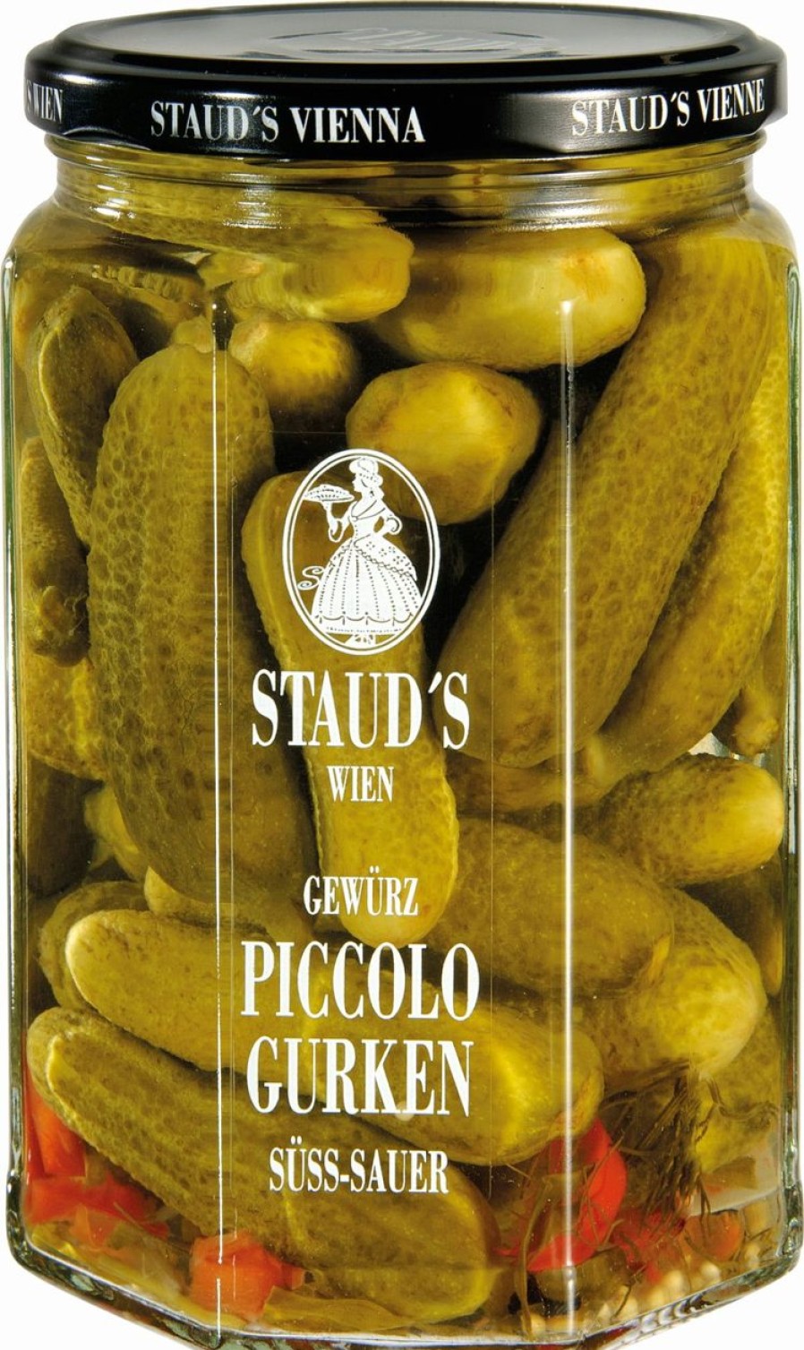 STAUD‘S Sottaceti E Conserve | Cetriolini In Agrodolce, 580 Ml