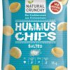 NATURAL CRUNCHY Snack Salati | Organic Hummus Chips - Salted, 75 G
