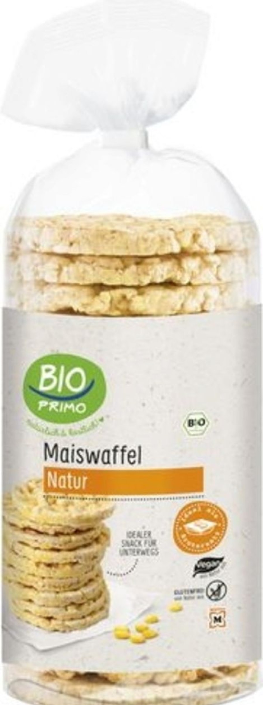 BIO PRIMO Gallette Di Riso E Di Cereali | Gallette Di Mais Bio, Senza Sale (110 G)