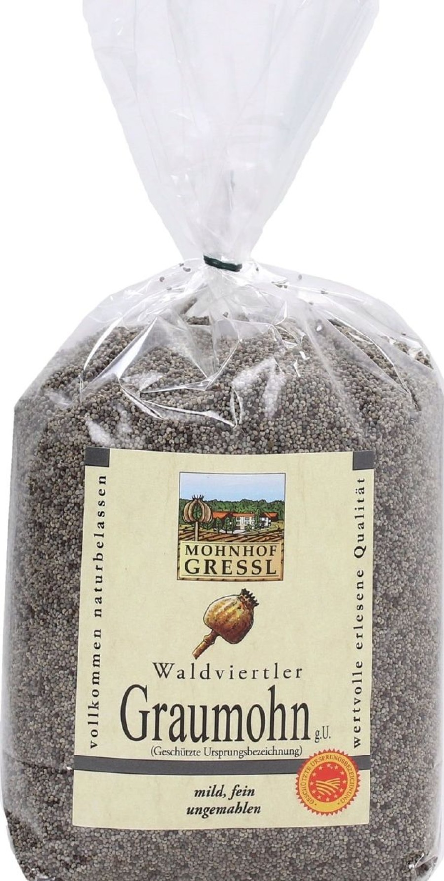 Waldviertler Graumohn g.U. Frutta A Guscio E Semi | Waldviertel Graumohn Dop, 500 G
