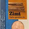 Sonnentor Spezie Singole | Cannella Ceylon Macinata, 40 G