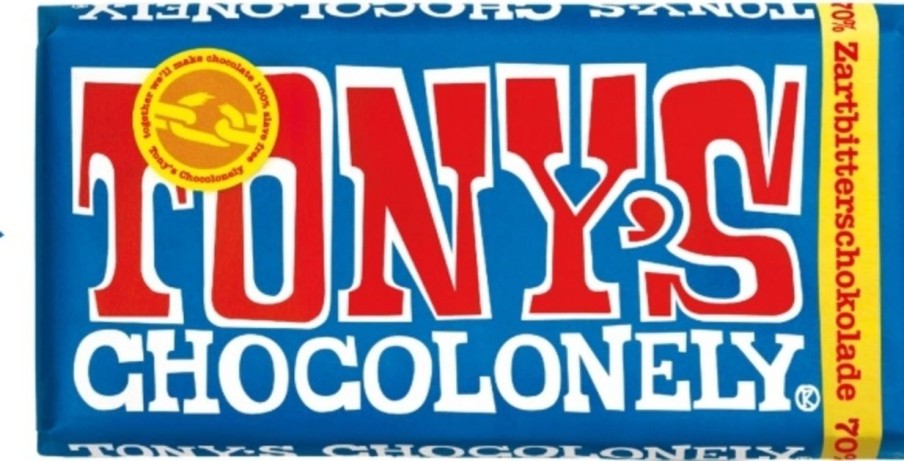 Tony's Chocolonely Cioccolato | Dark Chocolate 70%, 180 G