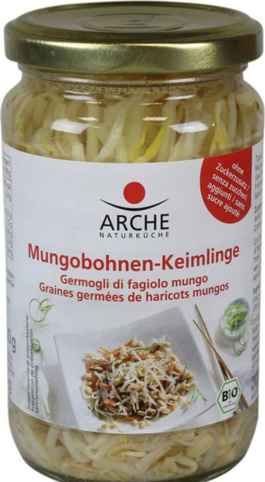 Arche Naturküche Legumi | Germogli Di Fagiolo Mungo Bio, 330 G