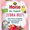 Holle Alimenti Per Bambini E Neonati | Zebra Beet - Pouchy Mela, Banana, E Barbabietola, 100 G